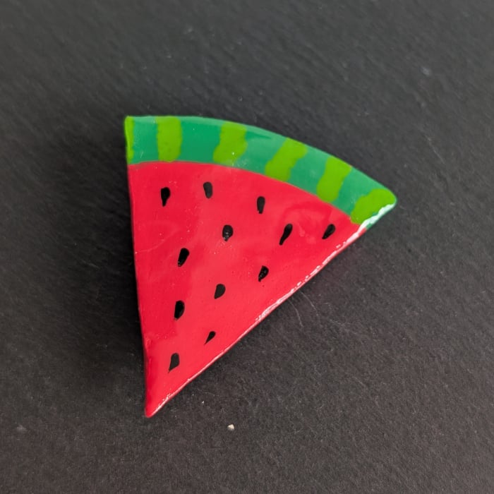 Broșă felie de pepene [1]