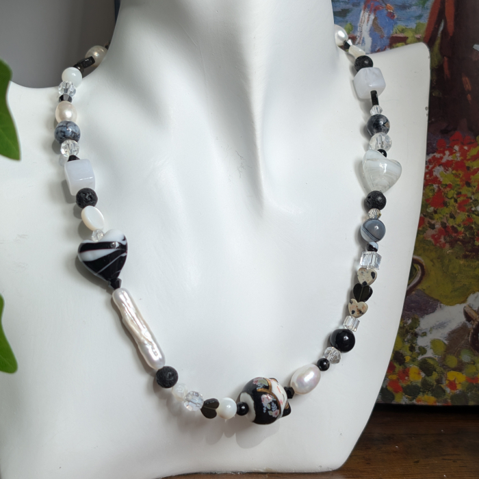 Colier Black kitty [1]