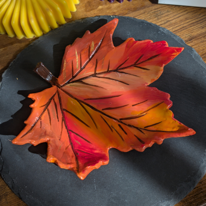 Maple leaf tray [1]