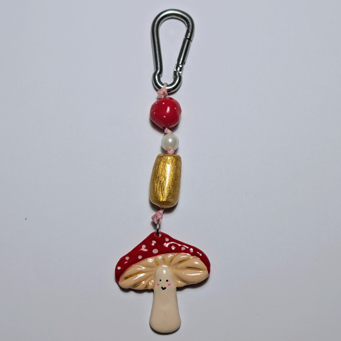 Mushroom bag charm [2]
