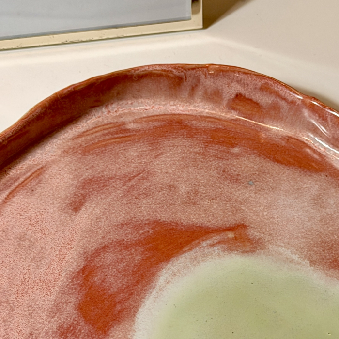 Pink and mint tray - produs unicat [3]