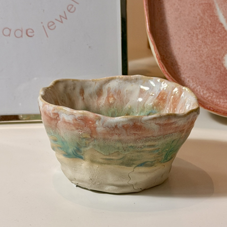 Veselă - Candy melt mug - produs unicat