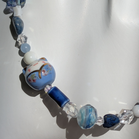 Colier Blue kitty [3]