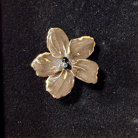 Dark flower ring - produs unicat [1]