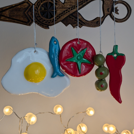 Decor de Crăciun - Pachet 4 decorațiuni - la comandă