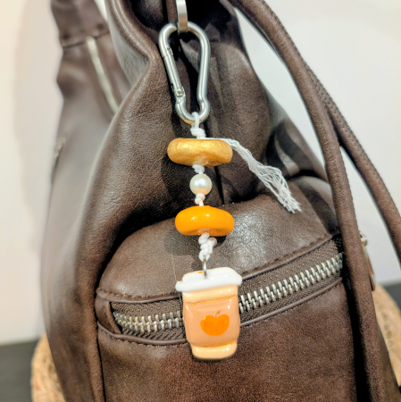 Bag charms - Pumpkin spice