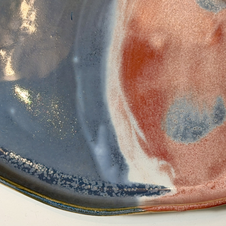 Pink fish scales tray - produs unicat [2]