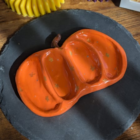 Suporturi de bijuterii - Pumpkin tray