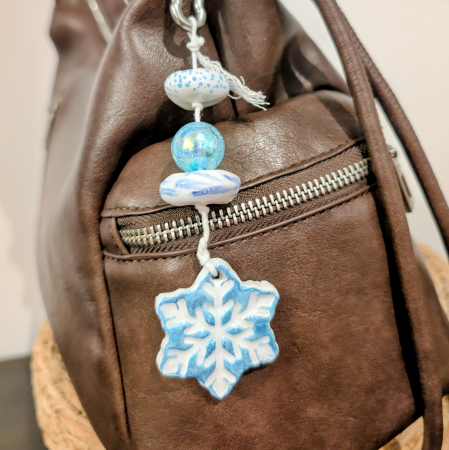 Bag charms - Snowflake 3