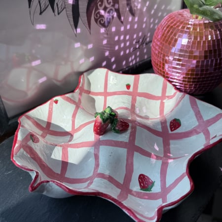 Suporturi de bijuterii - Tava de bijuterii strawberry basket