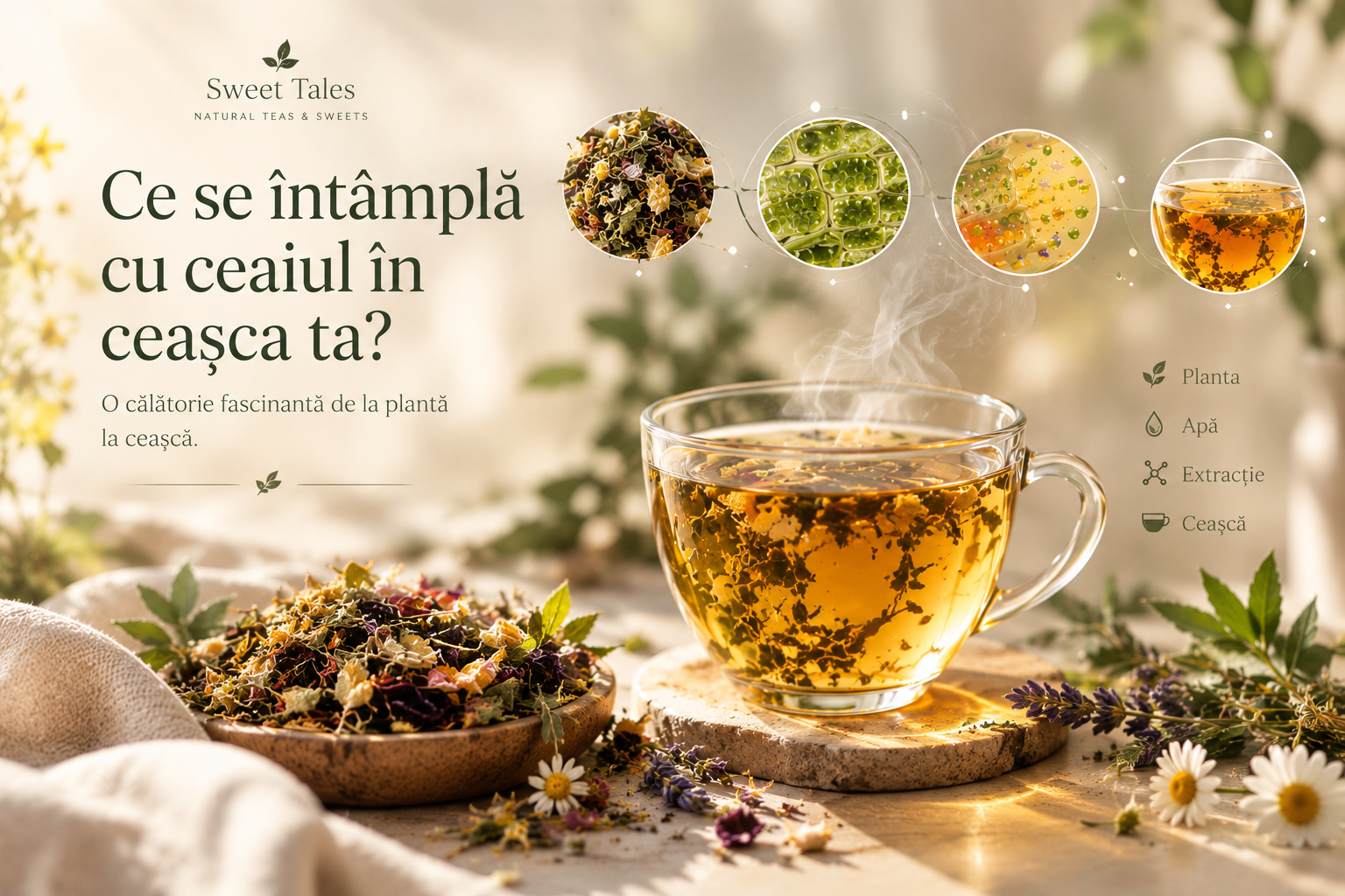 Ce se întâmplă cu ceaiul în ceașca ta?
