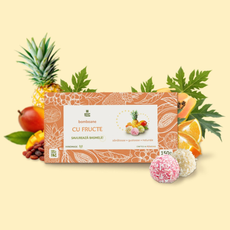 Bomboane & Biscuiți - Bomboane cu Fructe — 150 g