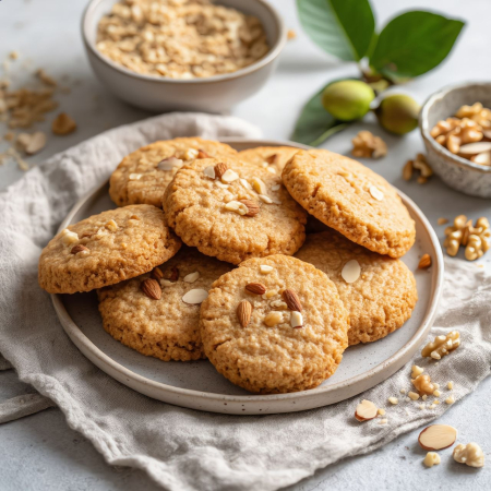 Biscuiți artizanali  California cu Nuci 200g [1]