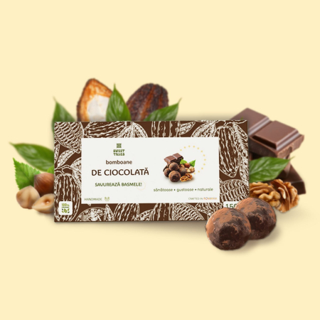 Bomboane & Biscuiți - Bomboane de Ciocolată — 150 g