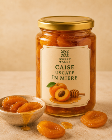SWEETS&HONEY - Caise uscate în miere (400 g)