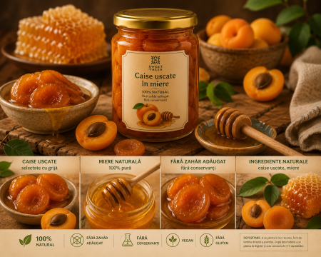 Caise uscate în miere (400 g) [1]