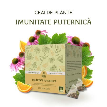 Ceaiuri la Plic - Ceai „Imunitate puternică” 25 pliculete