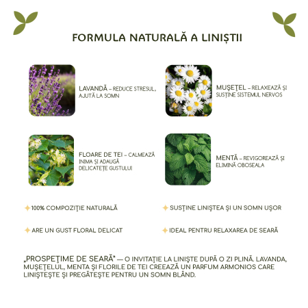 Ceai „Prospețime de seară”  25 pliculete [2]