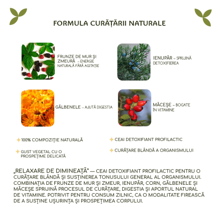 Ceai „Relaxare de Dimineață”  25 pliculete [4]