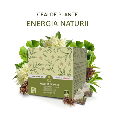 Ceaiuri la Plic - Ceaiul „Energia Naturii” 25 pliculete