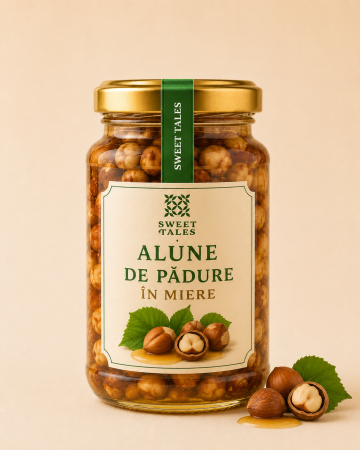 SWEETS&HONEY - Miere cu Alune de Pădure (400 g)