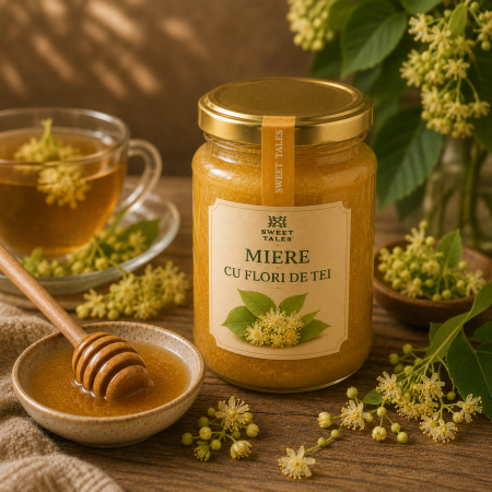 SWEETS&HONEY - Miere cu Flori de Tei (400 g)