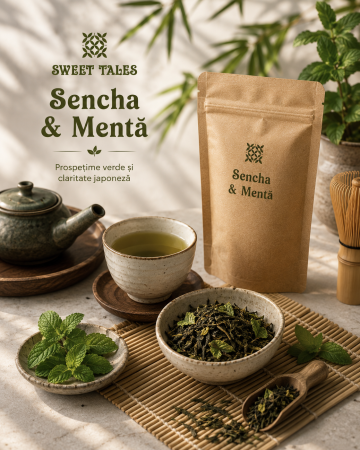Eurasian Tea Duets - SENCHA & MENTĂ 30 g