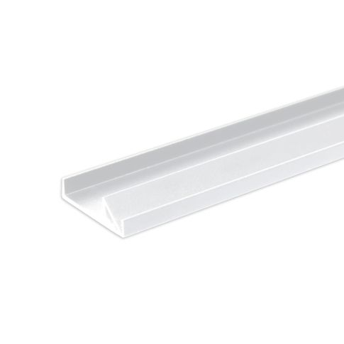 Profil LED pentru raft FURNIT10 – 19mm, aluminiu alb RAL9010 [1]