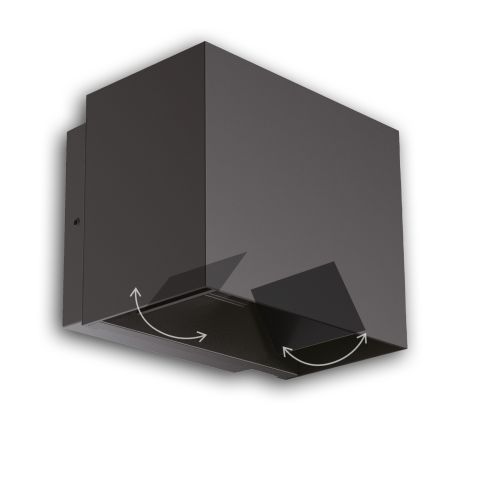 Aplica LED de perete Up&Down, 2x5W, CREE, IP54, alb, warm white [1]