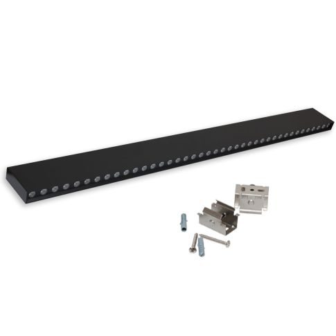 Lampă suspendată LED tip grilă, UGR<19, 36°, 120cm, negru, 30W, 3000K, dimabilă DALI [1]