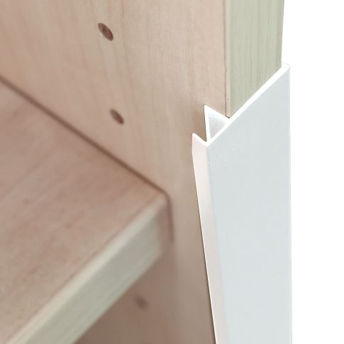 Profil LED pentru raft FURNIT10 – 19mm, aluminiu alb RAL9010 [6]