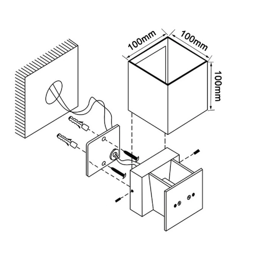 Aplica LED de perete 24V, 8W, RGBW/2700K, CRI90, IP54 [8]