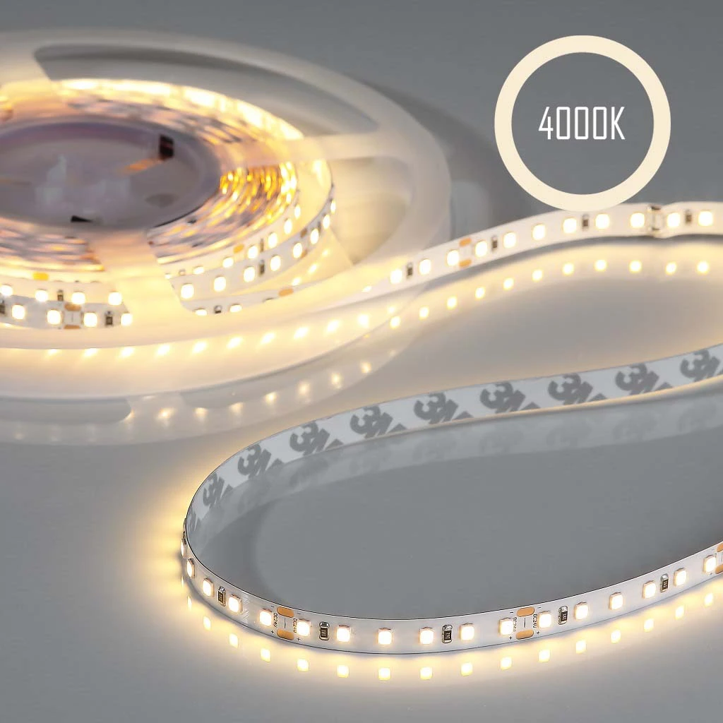 Flex Stripe 24V, 9.6W/m, 4000K, CRI90, 120LED, IP20, 8mm [1]