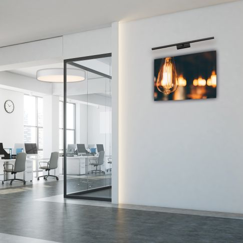 Aplica LED pentru oglindă și tablouri, 520mm, 12W, negru, ColorSwitch 2700K/3000K/4000K [4]