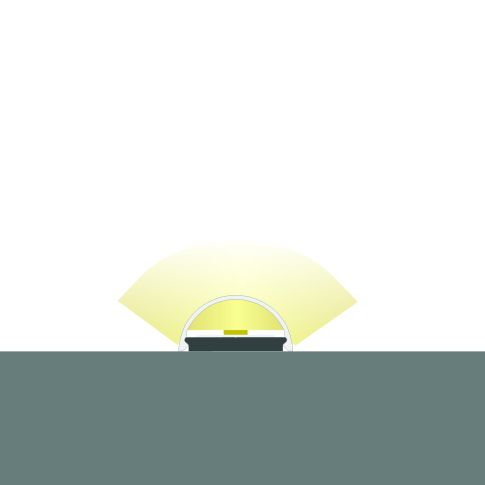 Bandă de răcire aluminiu 14 anodizat, 200cm [3]