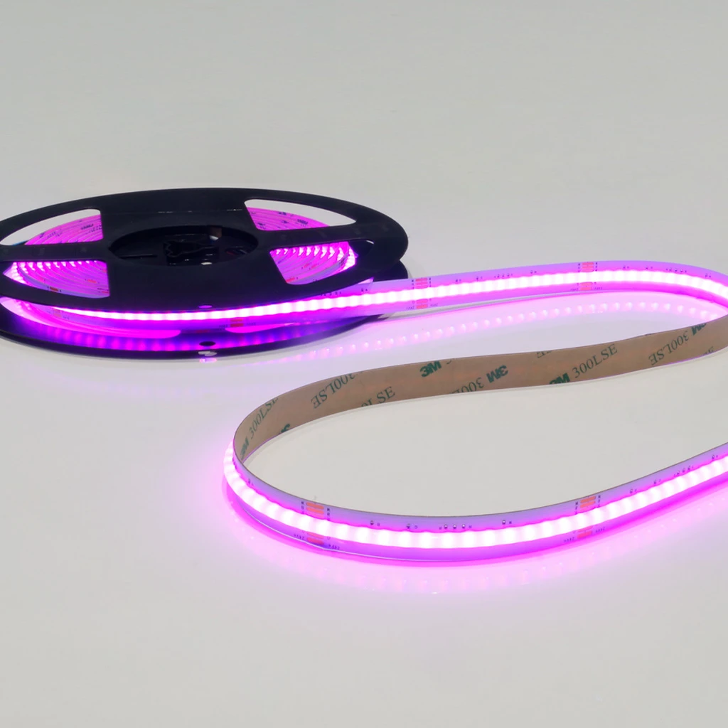 Flex COB RGBW LED Strip 24V, 18W/m, RGBW+3000K, CRI90, 784LED/m, IP20, 12mm, 5m [6]