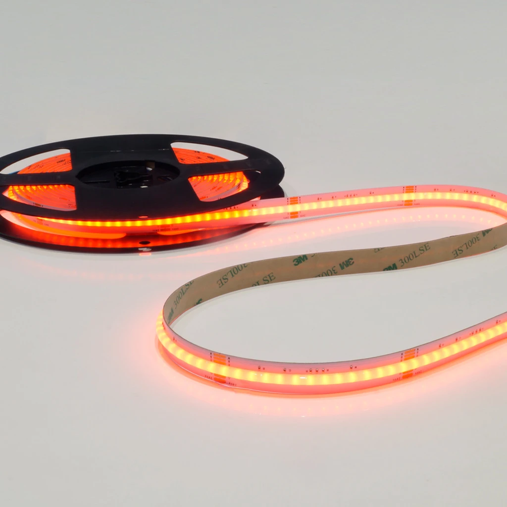 Flex COB RGBW LED Strip 24V, 18W/m, RGBW+3000K, CRI90, 784LED/m, IP20, 12mm, 5m [4]