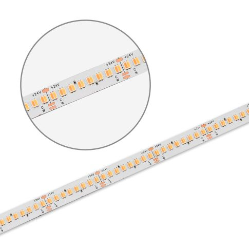 LED CRI918/940 CCT Flex Stripe, 24V DC, 10W + 10W, IP20, 320 LED/m, 5m [4]