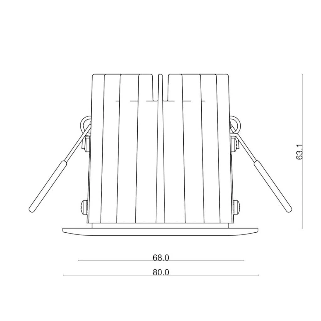 LED Spotlight 24V, 10W, 2200K/5700K, CRI90 (Tuneable White, CCT) [4]