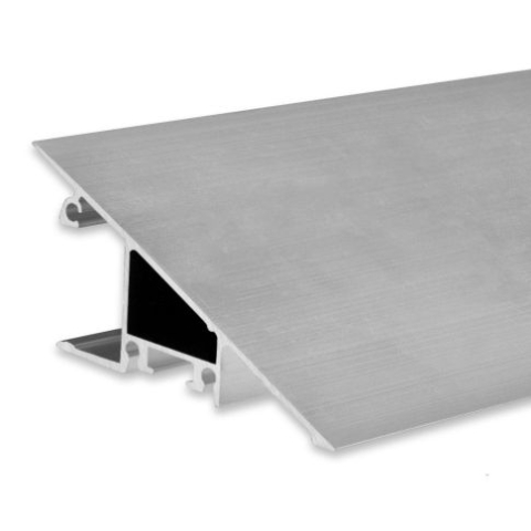 Profile pentru iluminat indirect - Profil LED aplicat HIDE TRIANGLE, aluminiu anodizat, 200 cm