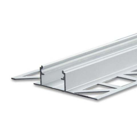 Profile pentru placi ceramice - Profil LED tip T pentru plăci ceramice, 200cm