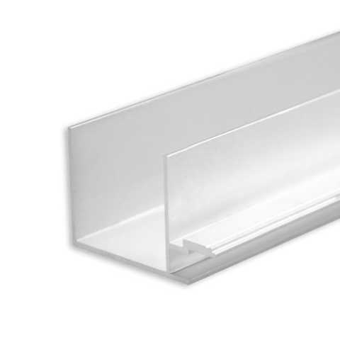 Profile LED&Accesorii - Profil LED Rigips Shadow Gap 8, Aluminiu, 200cm