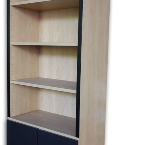 Profil LED pentru raft FURNIT10 – 19mm, aluminiu negru RAL9005 [3]