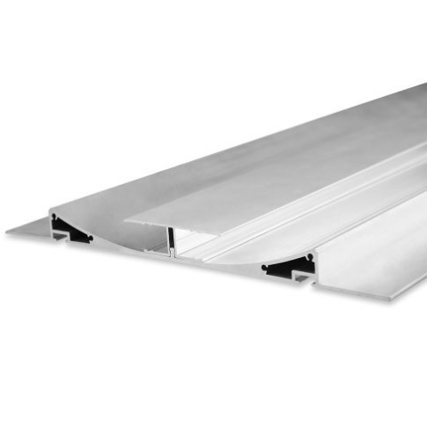 Profile pentru gips-carton - Profil LED Rigips Double Curve, Aluminiu, 200cm