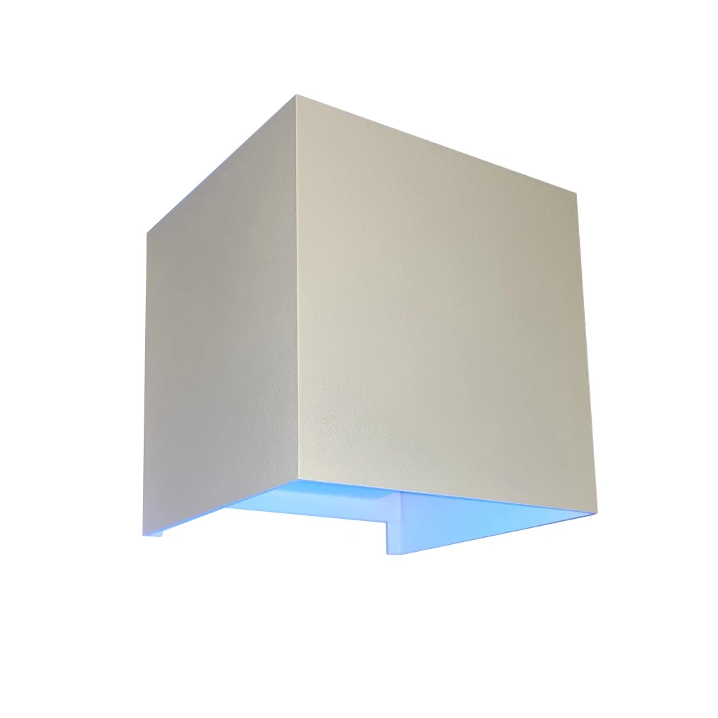 Aplica LED de perete 24V, 8W, RGBW/2700K, CRI90, IP54 [1]