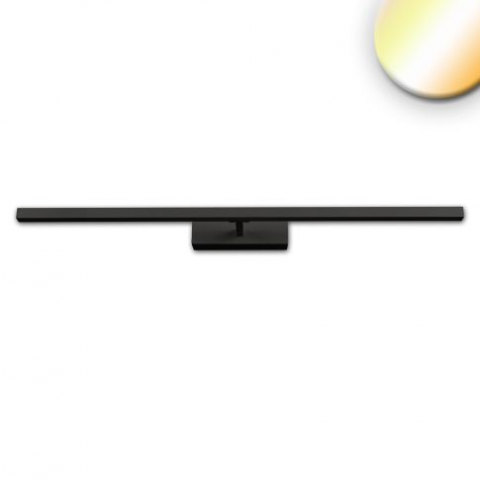 Aplice de Perete - Aplica LED pentru oglindă și tablouri, 520mm, 12W, negru, ColorSwitch 2700K/3000K/4000K