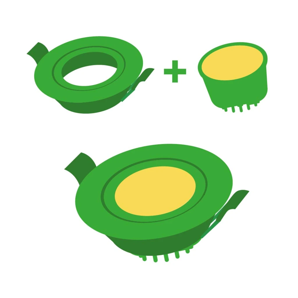 LED Spotlight 24V, MR16, 5W, RGBW/3000K, CRI90 [3]