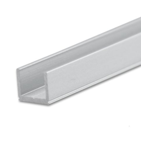 Profile LED&Accesorii - Profil LED aplicat SURF6 aluminiu anodizat, 2000 mm