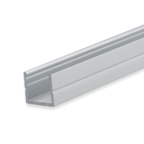 Profile LED&Accesorii - Profil LED aplicat SURF8 aluminiu anodizat, 2000 mm