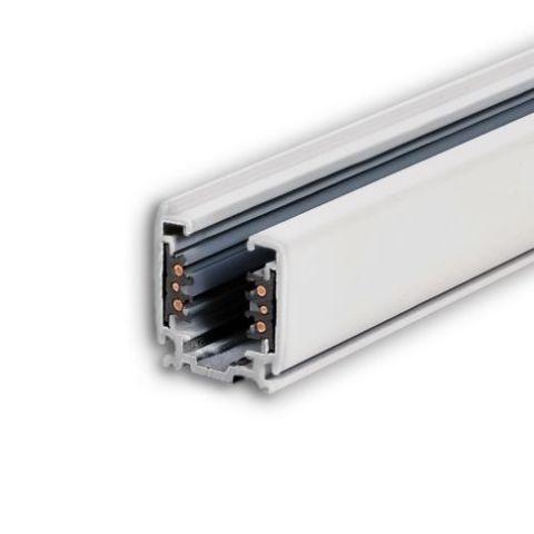 Iluminat LED 24V - Șină 3 faze DALI aplicată, 2 m, alb